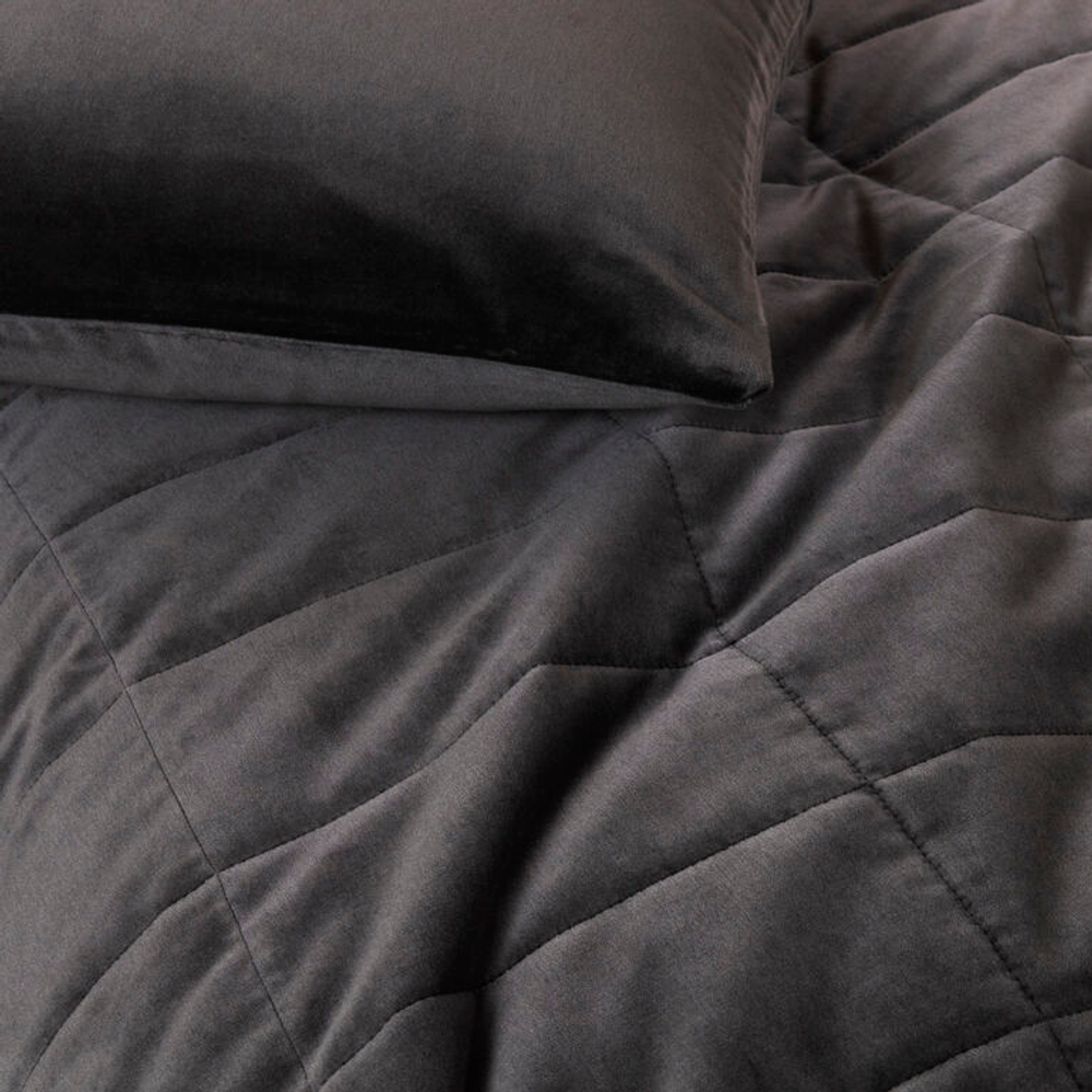 Наволочка Frette Luxury Cashmere Velvet Manogany Grey (50 x 50 см)
