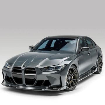 Сплиттер переднего бампера BMW M3 G80 / M4 G82 карбон