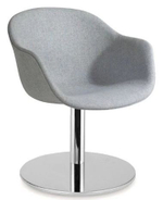 Кресло вращающееся c обивкой Papatya Globe-K M Soft