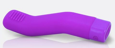 Изогнутый вибратор Reach It Charged Vibe - 17 см. (Цвет: разноцветный)