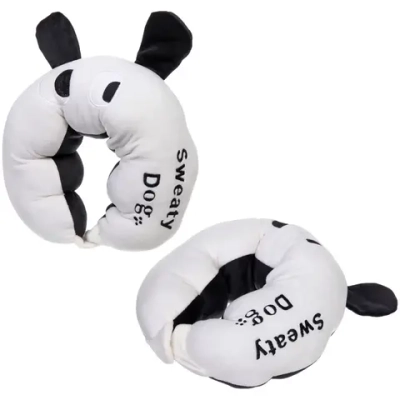 Подушка дорожная «TRIP - Cutie», собака, цвет белый