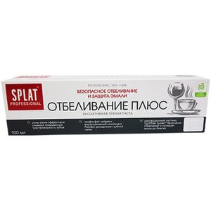 ЗУБНАЯ ПАСТА SPLAT PROF ОТБЕЛИВАНИЕ ПЛЮС 100ML