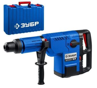 Перфоратор ЗУБР Профессионал SDS-Max, 18Дж, 1500Вт, кейс ЗПМ-52-1500 ЭК