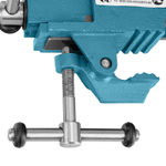 Тиски слесарные, 63 мм, крепление для стола, винтовой зажим (Глазов)