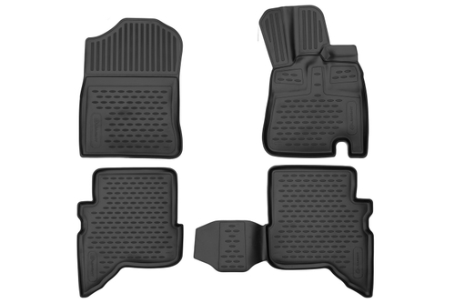 Коврики в салон для TOYOTA Rush I, 2006 - 2016 правый руль, 4 шт. (полиуретан) ELEMENT3DA35027210