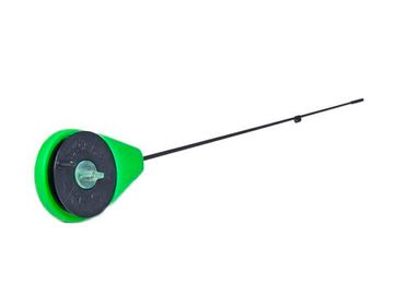 Удочка-балалайка зимняя Lucky John ERGO 26.5см зелён.