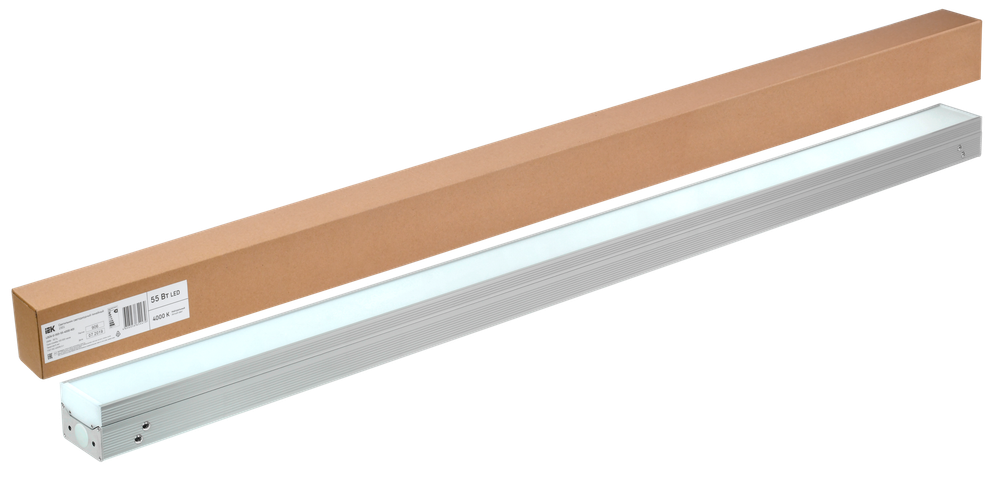 PRO Светильник светодиодный линейный 1501 55Вт 4000К 1500х76х63мм IEK