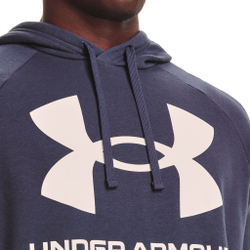 Мужская кофта теннисная Under Armour Rival Fleece Big Logo Men - Grey