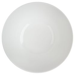 Салатник White Fox Muscat WF-BD18-36 стеклянный глубокий круглый белый 18 см 970 мл | White Fox