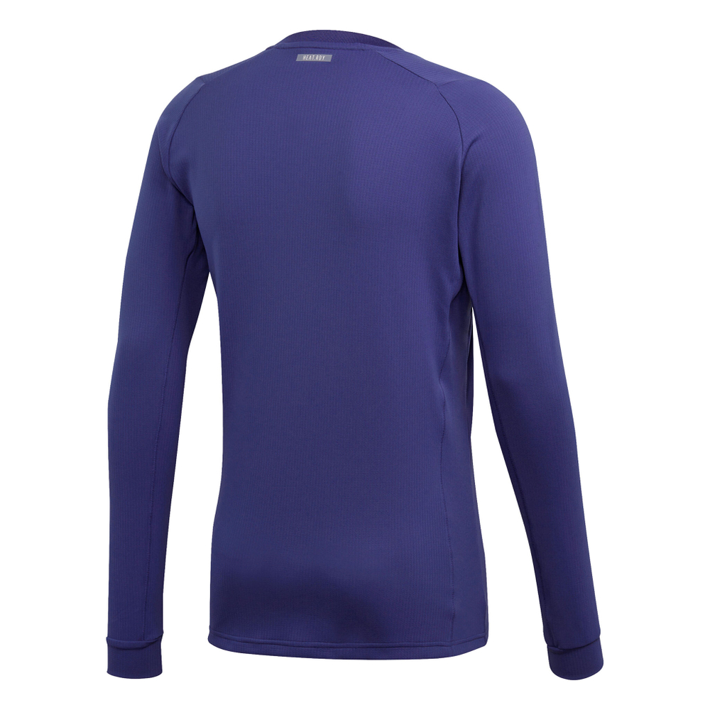 Мужское теннисное поло adidas Heat Ready Long Sleeve Men - Dark Blue, Black