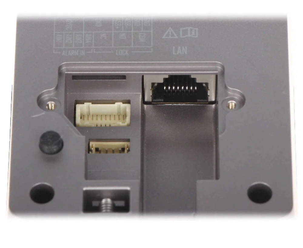 Вызывная панель Hikvision DS-KV6113-WPE1, цветная, накладная, черный