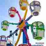 Детское колесо обозрения «Семицветик» — 8 кабин, до 16 человек