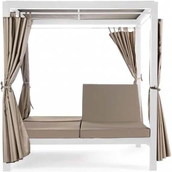 Шатер с лежаками Enigma, белый/тортора