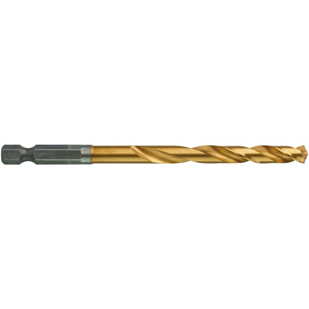 Сверло Milwaukee RedHEX HSS-G TiN по металлу 6.5 мм