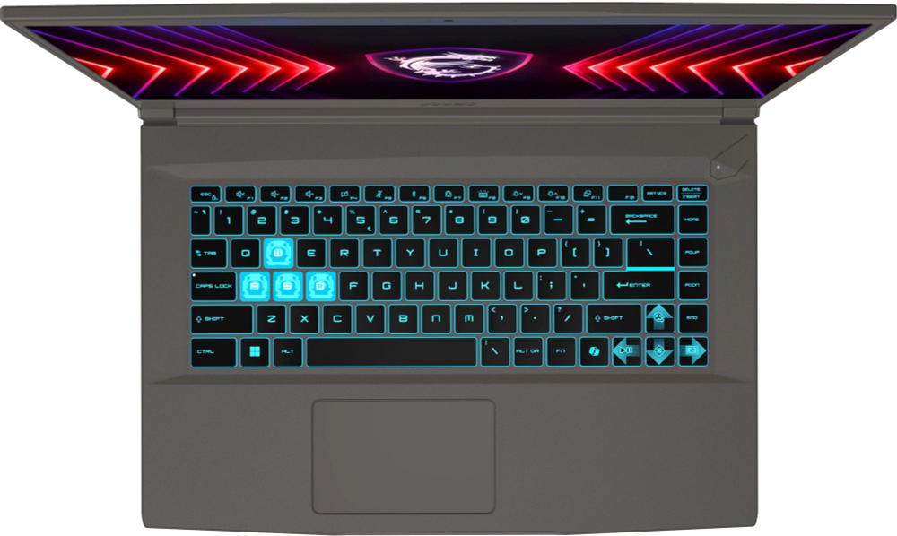 Ноутбук  MSI Thin 15 B12UCX-1415AU 15.6 ", Core i5, 16 Гб RAM, 512 Гб SSD, GeForce RTX 2050, Серый