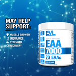 EVLution Nutrition, EAA 7000, без добавок, 237 г (8,4 унции)