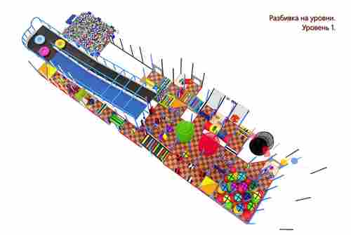 Детский игровой лабиринт «Фантазия Парк»