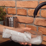 Ершик для мытья бутылок, ширина 6 см, длина с рукояткой 38,5 см, пластиковый, YORK, 41030ОЗ