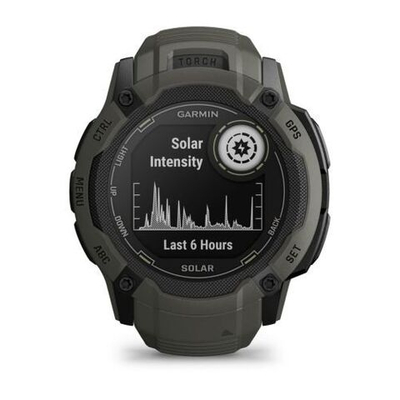Смарт часы Garmin Instinct 2X Solar темно-зеленый