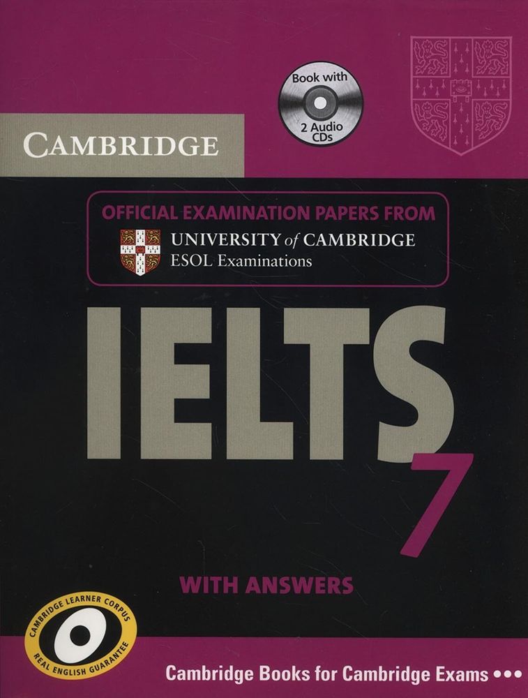 Cambridge IELTS 7 Self-study Pack (Student&#39;s Book with answers and Audio CDs (2))