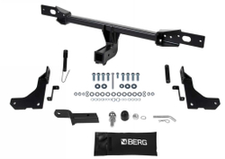 Фаркоп с элект. Smart, для Geely Atlas Pro 2021-н.в., шар E, 1500/75 кг, F.1911.002 Berg (паспорт, сертификат)