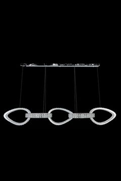 Подвесная люстра LED 400W 3000К-6000К LE3030/1850L CH хром Veronique Leon