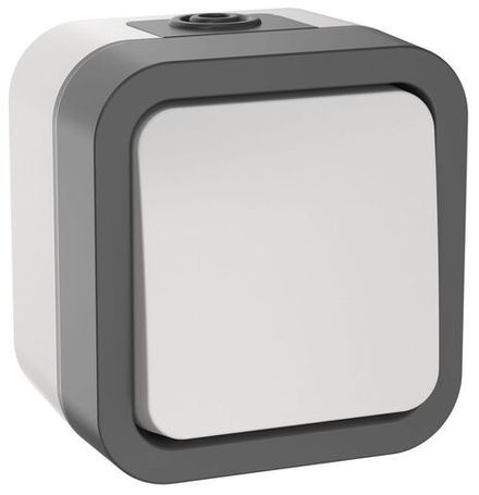 Выключатель 1-кл. 2п ОП TORS TS211 10А IP55 бел. IEK TS-V16-0-10-55-K41