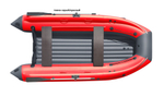 Лодка ПВХ Reef Triton 390Fi НД с интегрированным фальшбортом
