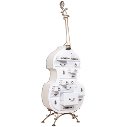 Подставка Контрабас-Комод Айс Амбер