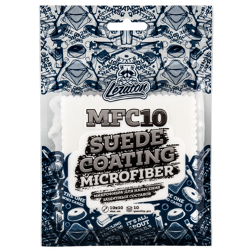LERATON SUEDE COATING MICROFIBER MFC10 Микрофибра для нанесения защитных с 10x10 (10 шт. в упаковке)