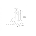Вытяжка настенная Bertazzoni K120CONXA