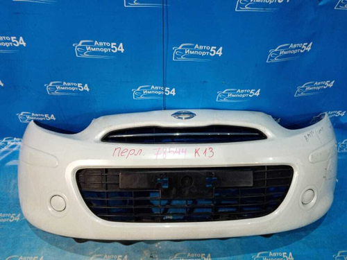 Бампер передний NISSAN MARCH 2012