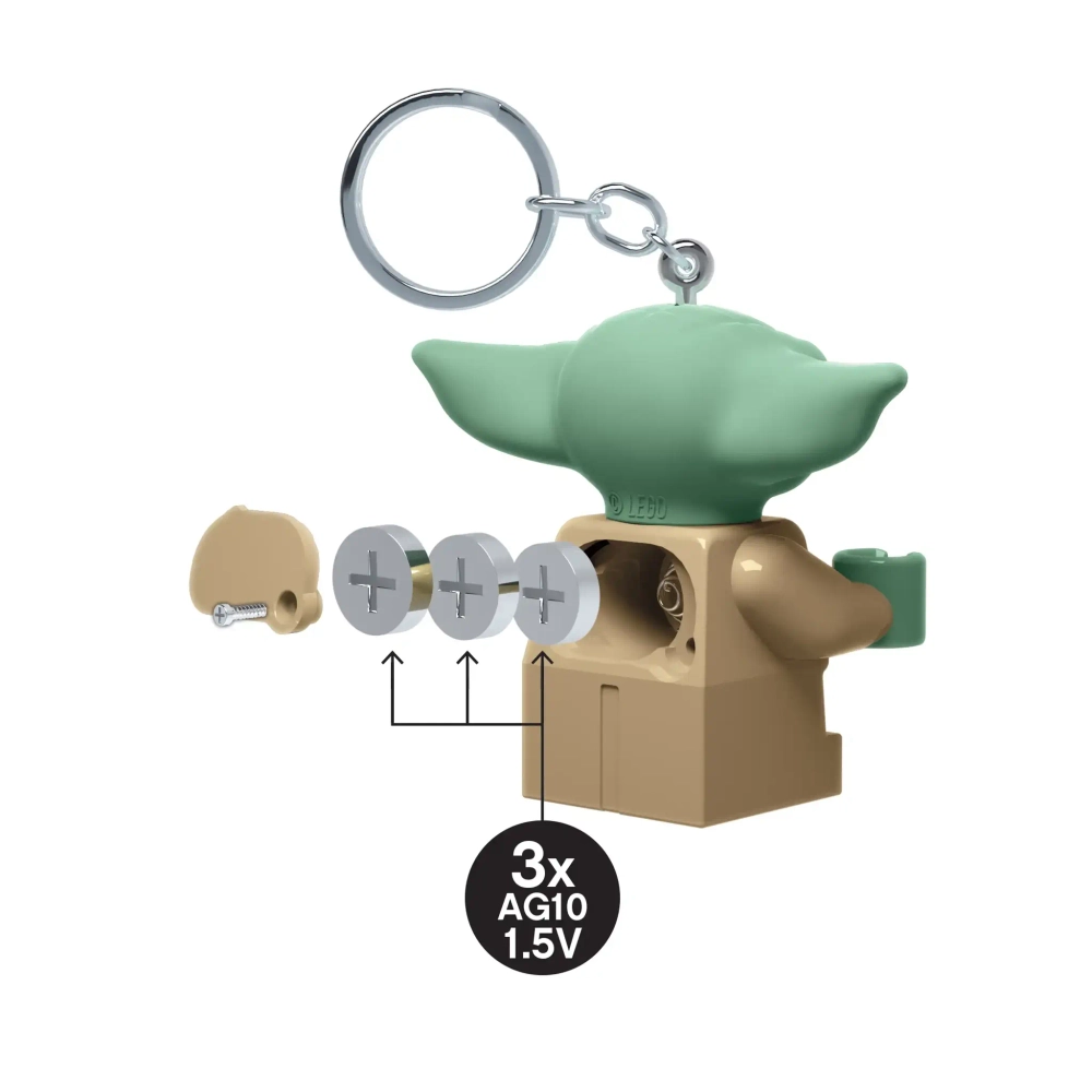 Брелок LEGO Star Wars 5006860 Грогу с подсветкой