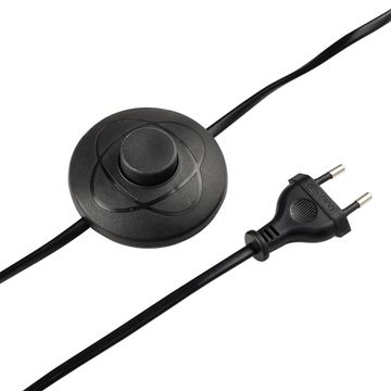 Торшер 1*Е27 8037/1F черный/серый Elsa Lumion