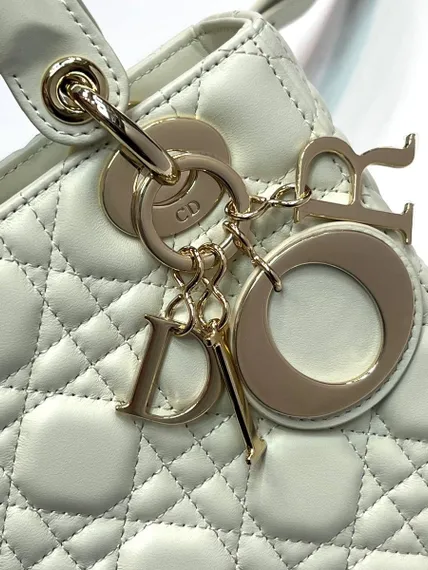 Сумка Dior Lady Dior, белый