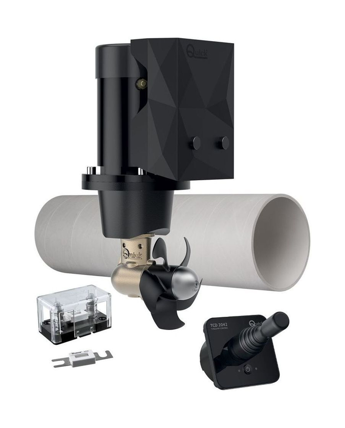 Подруливающее устройство Quick, D140mm, 40KGF, 12 В, (TCD2042 - TNL 1000mm)