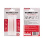 Стержни клеевые Ø7мм, 100мм, прозрачные (12 шт/уп), блистер REXANT