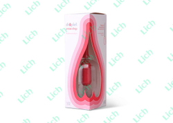 Розовое виброяйцо Snow Drop, 7.6 см