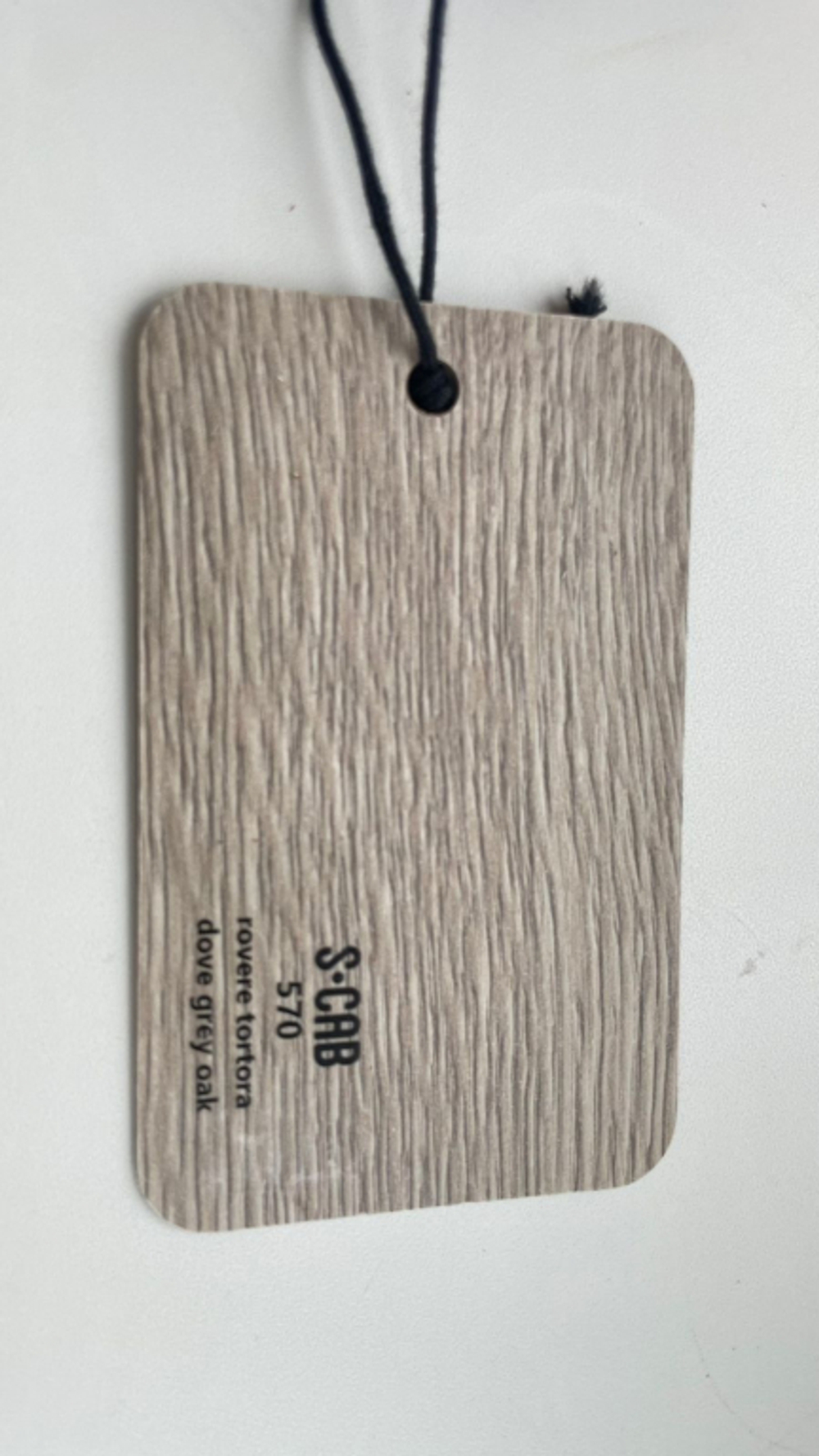 Стол ламинированный обеденный Scab Design Tripe Maxi, антрацит, состаренный дуб тортора