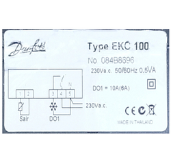 Контроллер Danfoss EKC-100 с 1-м датчиком