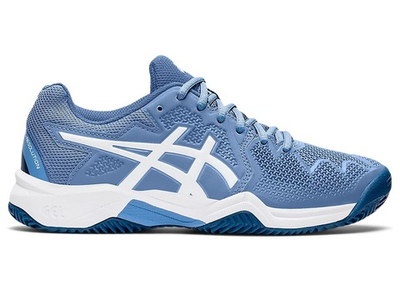 детские Кроссовки теннисные Asics Gel-Resolution 8 Clay GS - blue harmony/white