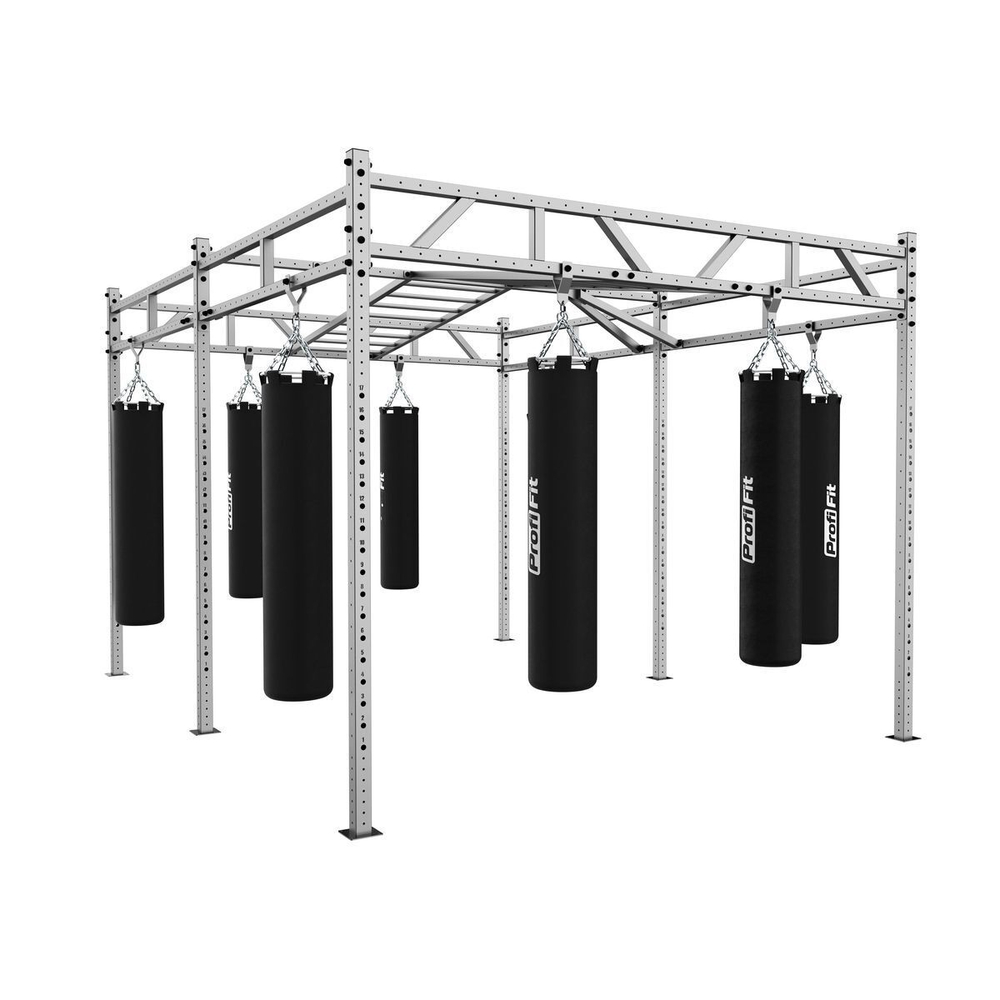 Многофункциональная рама для подвеса боксерских мешков 3760 х 5160 мм DHZ