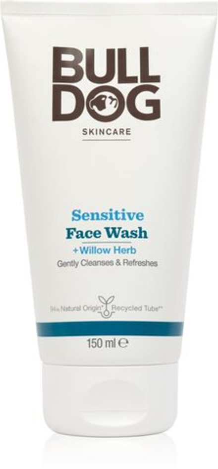 Bulldog Sensitive Face Wash - очищающий гель для лица /   150  ml  / GTIN 5060144641663