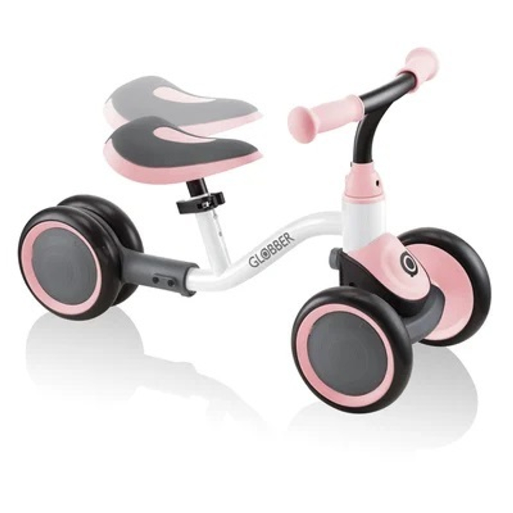 Беговел-каталка Globber Learning Bike White-Pastel Pink