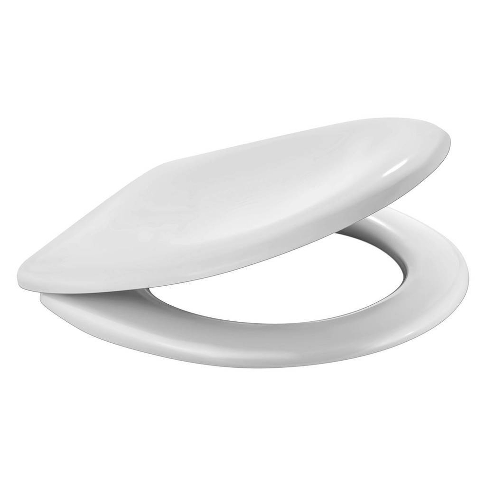 Сиденье д/унитаза  WAVE W-SJC-4d дюропласт БЕЛЫЙ глянец (Сенатор,Цезарь,Прима,Baltic) 14