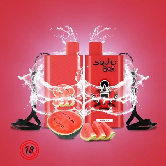 RandM  Squid Box 5200 - Lush Ice (5% nic)