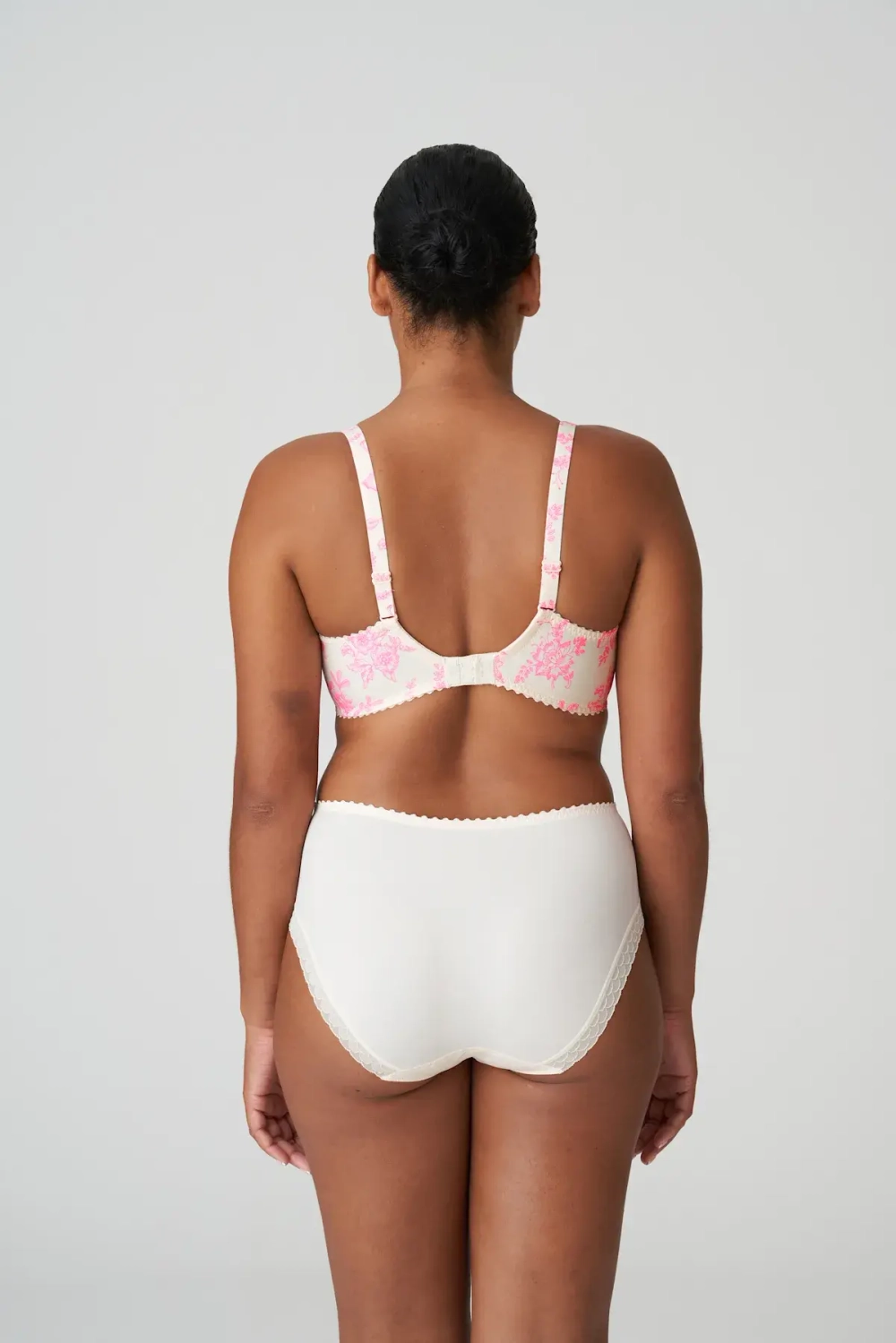PRIMADONNA Трусики с высокой талией, белый/розовый