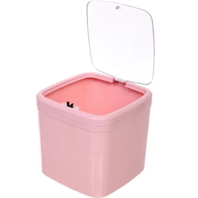 Контейнер для мусора»Стайл»3л розовый 162