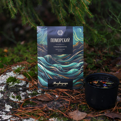 Горький шоколад "Поморский" с треской и перцем чили 40 г