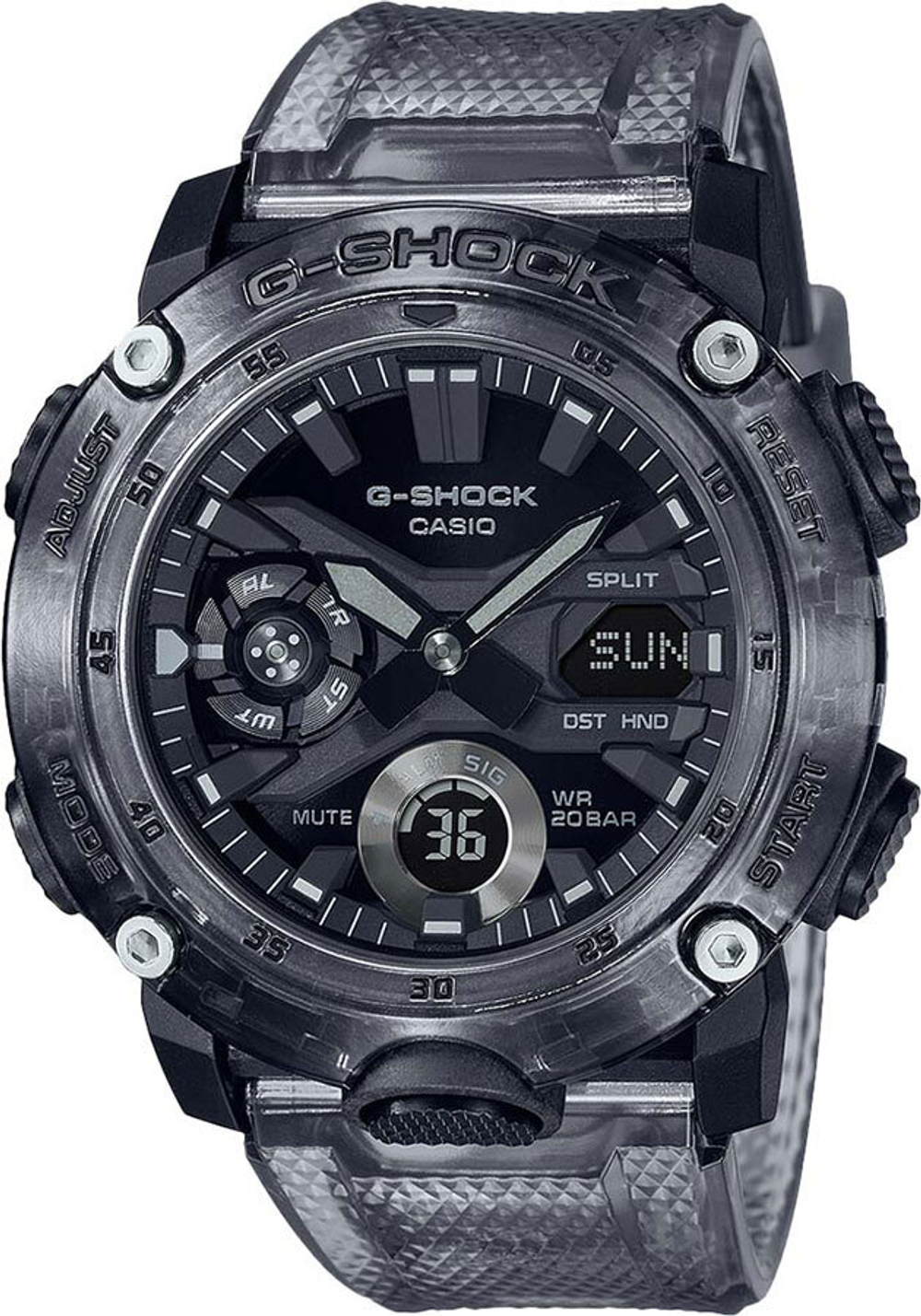 Мужские наручные часы Casio G-Shock GA-2000SKE-8A